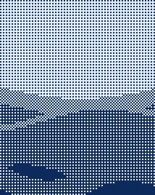 Dunes, rendered with the Blueprint preset