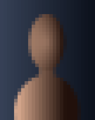 Profile study, rendered with the Mosaic preset